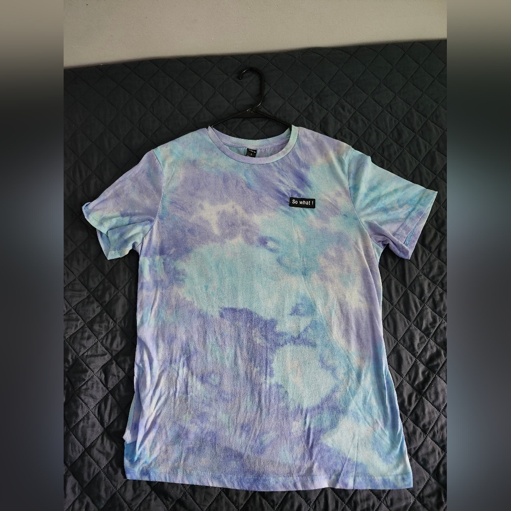 Tie-Dye T-Shirt with Patch